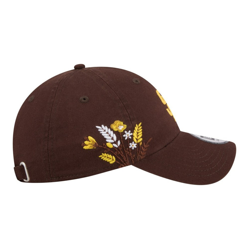 San Diego Padres New Era Women's Wildflower Casual Classic Adjustable Hat On Sale
