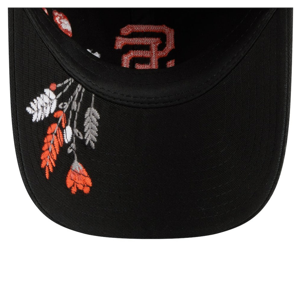 San Francisco Giants New Era Women's Wildflower Casual Classic Adjustable Hat On Sale