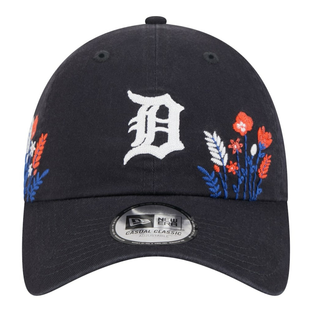 Detroit Tigers New Era Women's Wildflower Casual Classic Adjustable Hat for sale