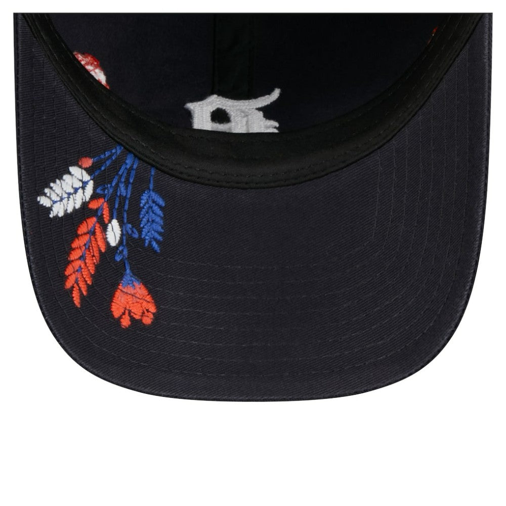 Detroit Tigers New Era Women's Wildflower Casual Classic Adjustable Hat for sale