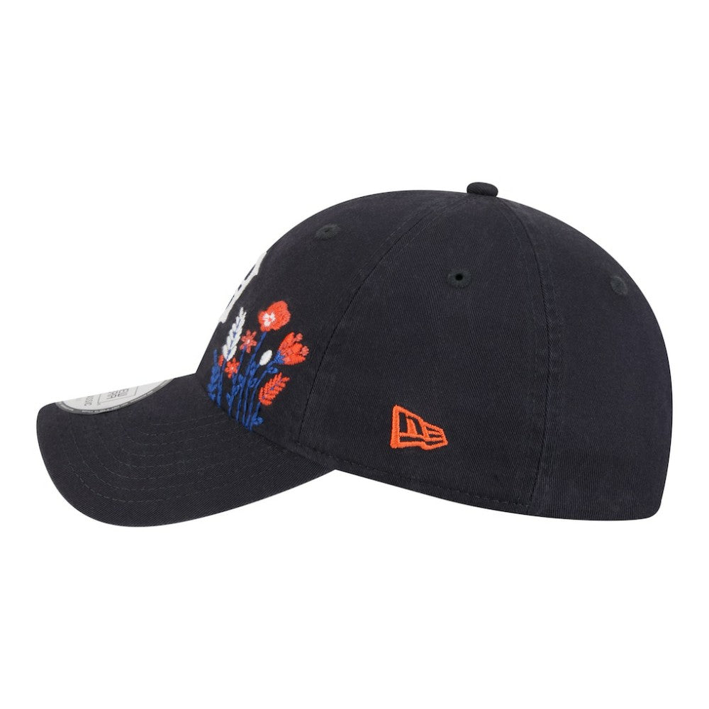 Detroit Tigers New Era Women's Wildflower Casual Classic Adjustable Hat for sale