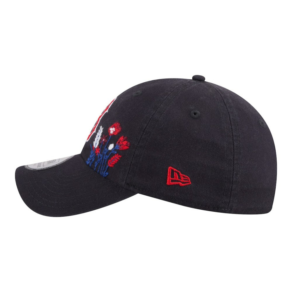 Boston Red Sox New Era Women's Wildflower Casual Classic Adjustable Hat for sale