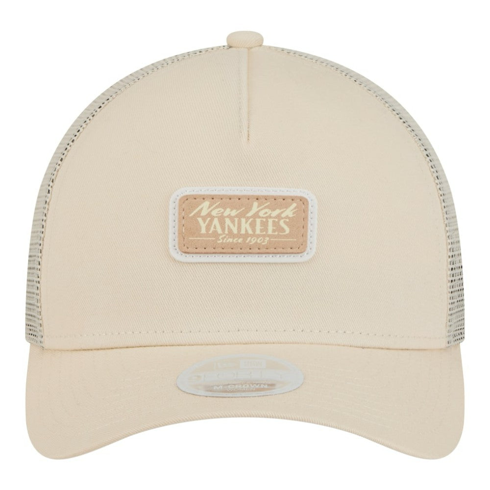 New York Yankees New Era Women's Tonal Patch 9FORTY M-Crown A-Frame Trucker Adjustable Hat Near Me