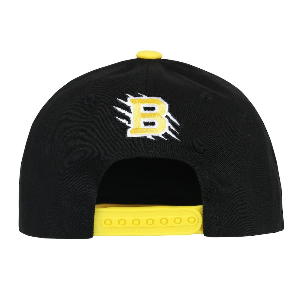 Boston Bruins Fanatics Youth 2026 NHL Stadium Series Team A-Frame Adjustable Hat Black