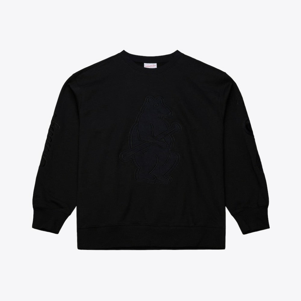 Chicago Cubs Mitchell & Ness Phantom Fleece Crewneck Sweatshirt Near Me