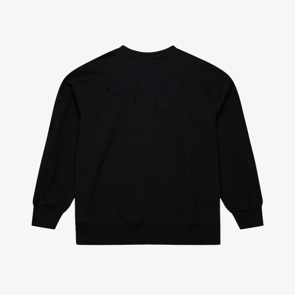 Chicago Cubs Mitchell & Ness Phantom Fleece Crewneck Sweatshirt Near Me