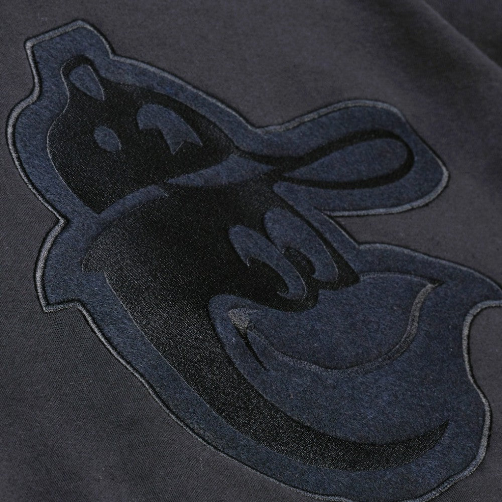Baltimore Orioles Mitchell & Ness Phantom Fleece Crewneck Sweatshirt Clearance