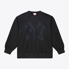 New York Yankees Mitchell & Ness Phantom Fleece Crewneck Sweatshirt discount