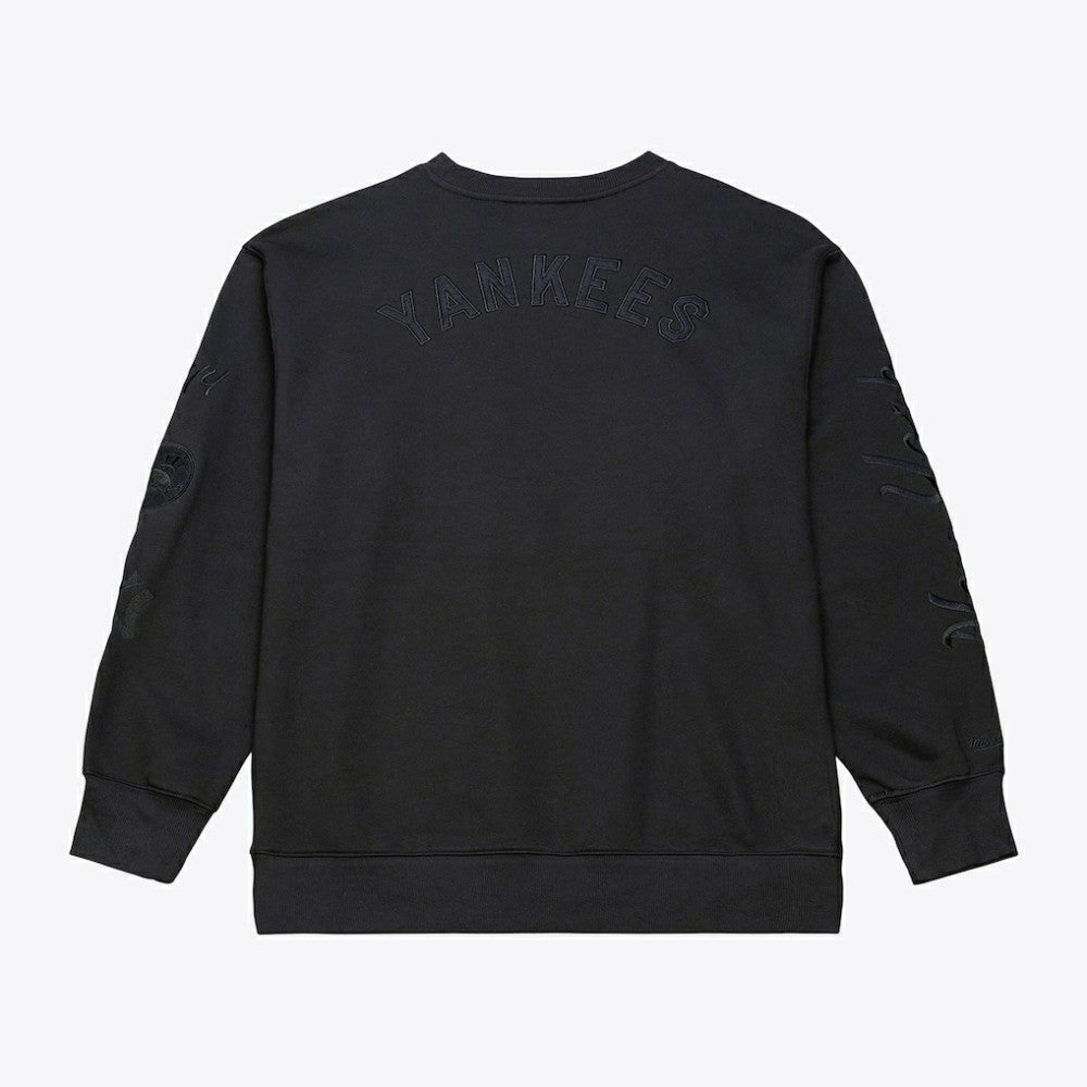 New York Yankees Mitchell & Ness Phantom Fleece Crewneck Sweatshirt discount