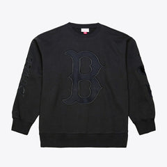 Boston Red Sox Mitchell & Ness Phantom Fleece Crewneck Sweatshirt Clearance
