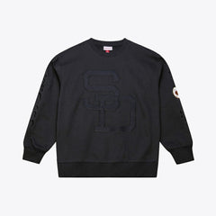 San Diego Padres Mitchell & Ness Phantom Fleece Crewneck Sweatshirt On Sale