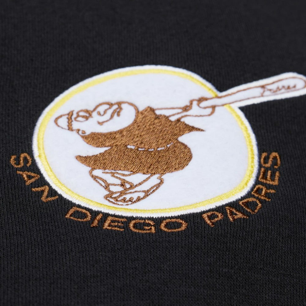 San Diego Padres Mitchell & Ness Phantom Fleece Crewneck Sweatshirt On Sale