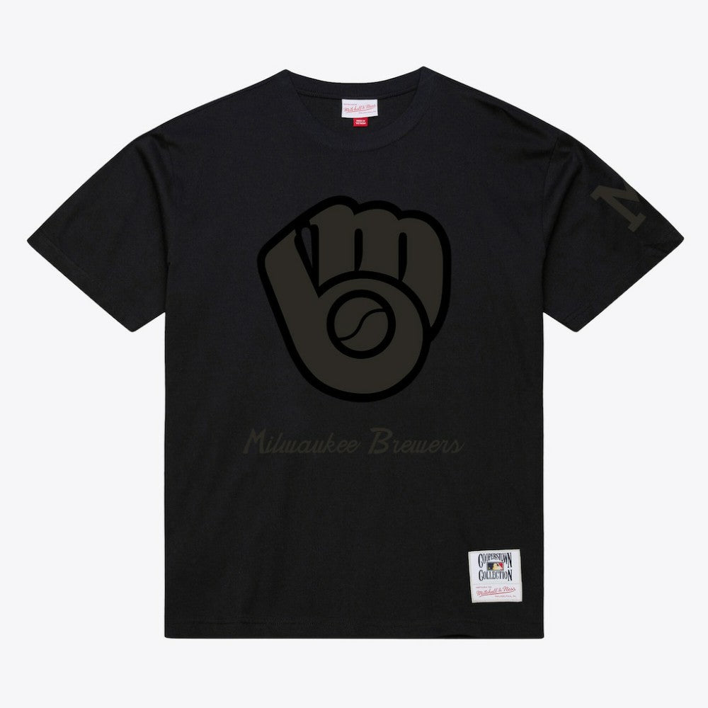 Milwaukee Brewers Mitchell & Ness Cooperstown Collection Phantom T-Shirt discount