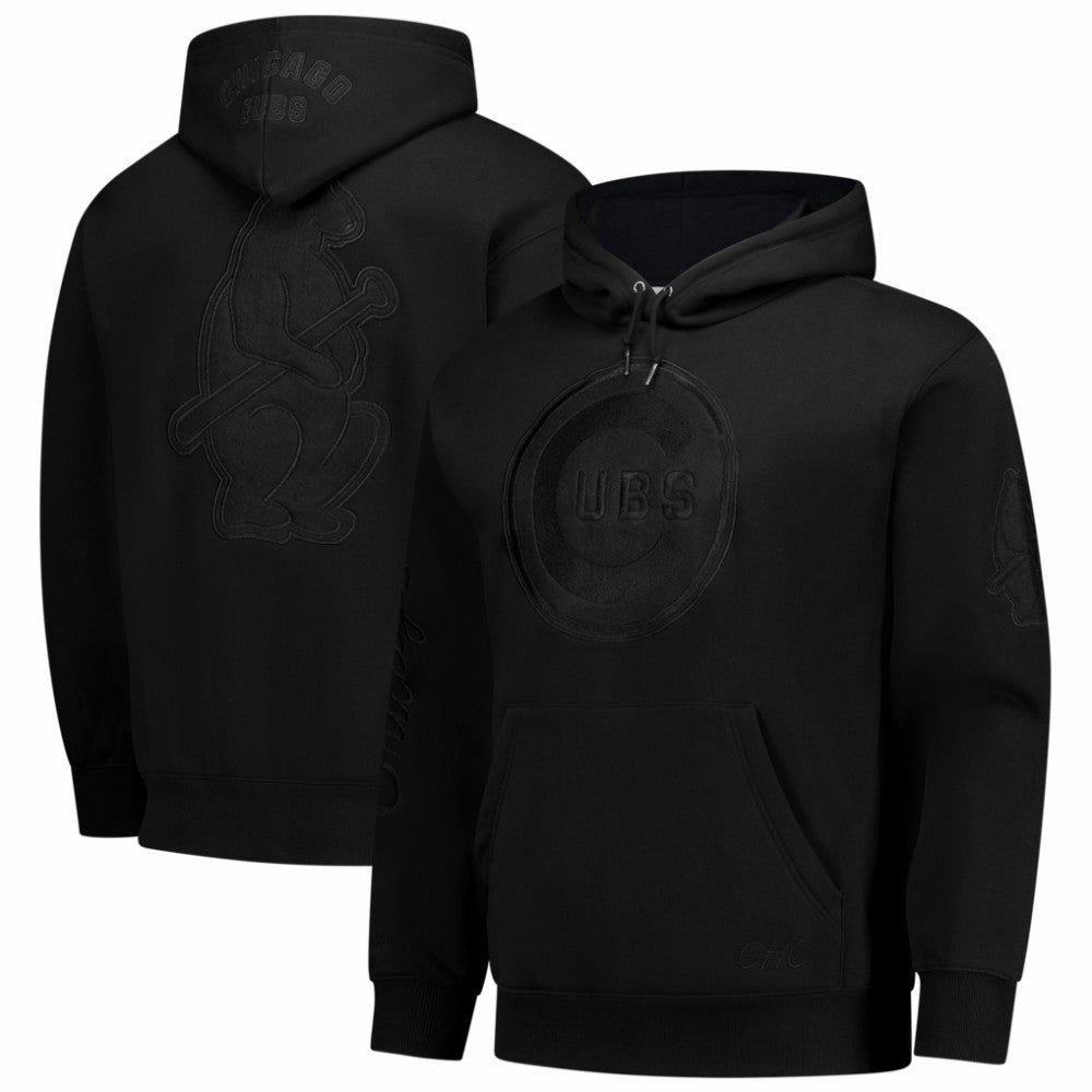 Chicago Cubs Mitchell & Ness Phantom Fleece Hoodie discount