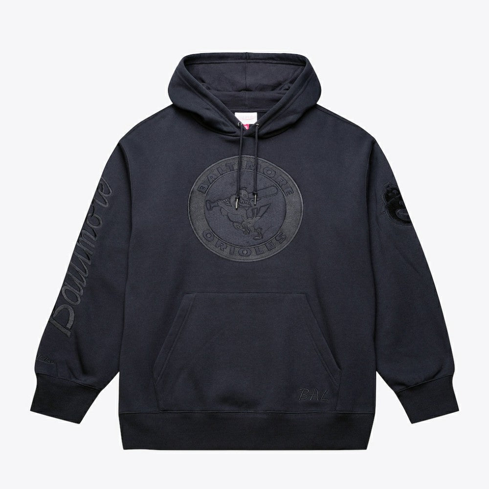 Baltimore Orioles Mitchell & Ness Phantom Fleece Hoodie discount