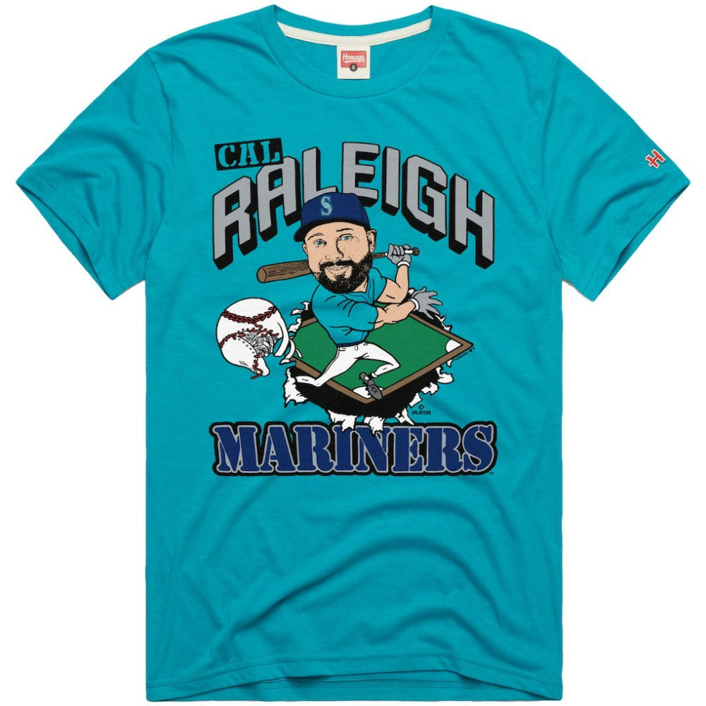 Cal Raleigh Seattle Mariners Homage Graphic Player T-Shirt Online