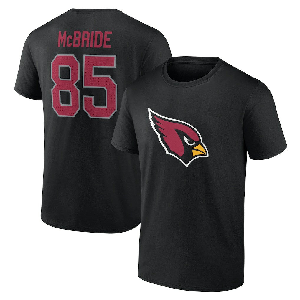 Trey McBride Arizona Cardinals Icon Name & Number T-Shirt Black - NFL