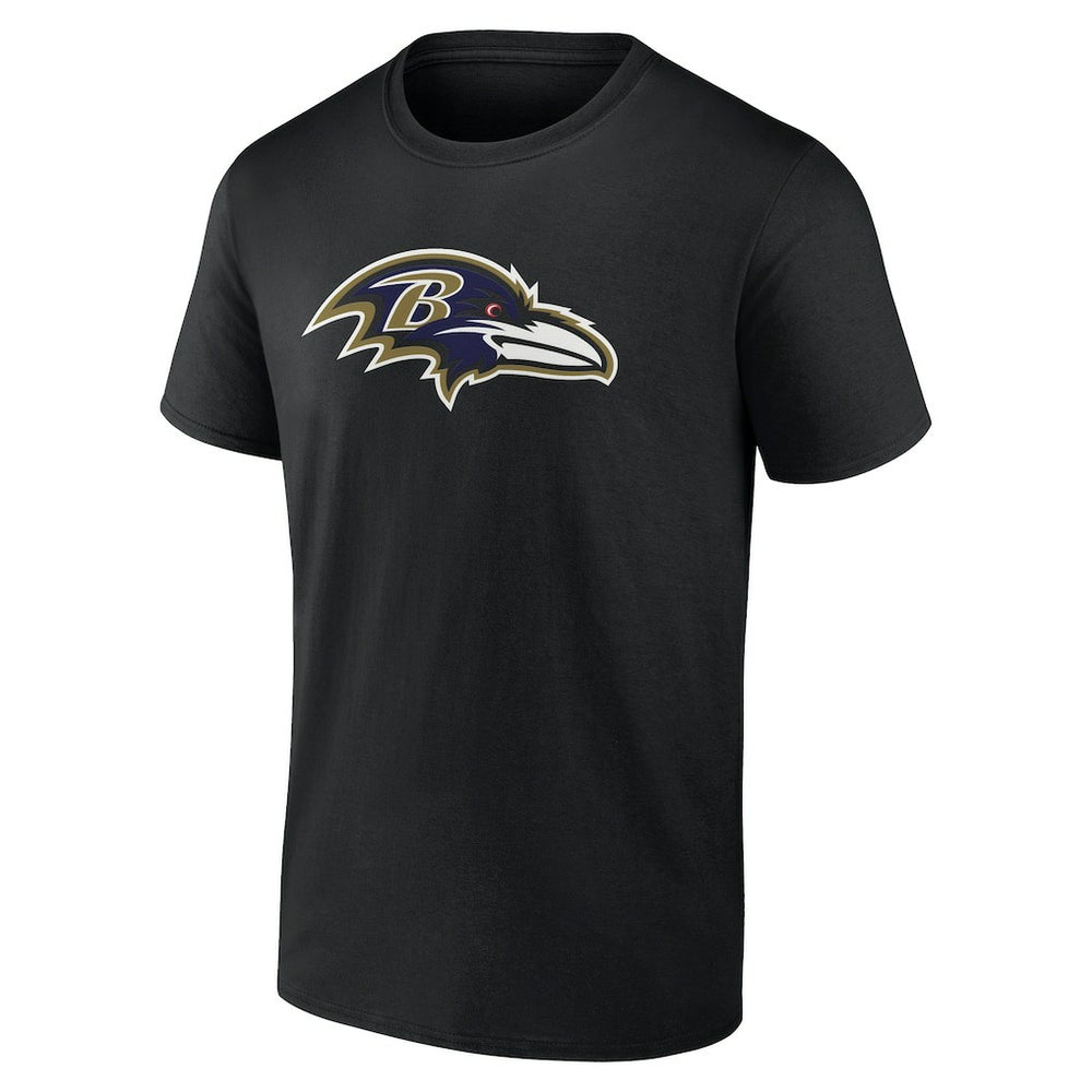 Lamar Jackson Baltimore Ravens Icon Name & Number T-Shirt Black - NFL
