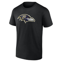 Lamar Jackson Baltimore Ravens Icon Name & Number T-Shirt Black - NFL