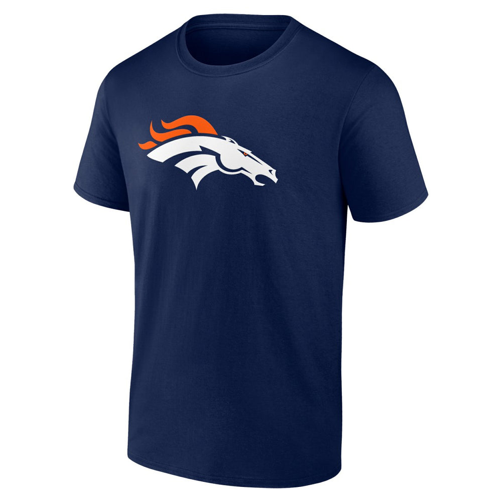 Bo Nix Denver Broncos Icon Name & Number T-Shirt Navy - NFL