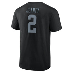 Ashton Jeanty Las Vegas Raiders Icon Name & Number T-Shirt Black - NFL