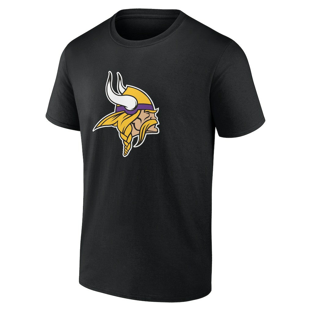 Justin Jefferson Minnesota Vikings Icon Name & Number T-Shirt Black - NFL