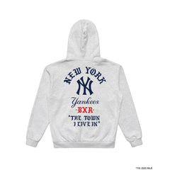 New York Yankees Mitchell & Ness Born X Raised in New York Town Pullover Hoodie On Sale
