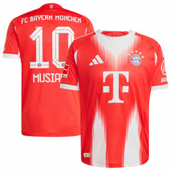 Adidas Jamal Musiala Bayern Munich Home 2025/26 Player Jerseys - Red