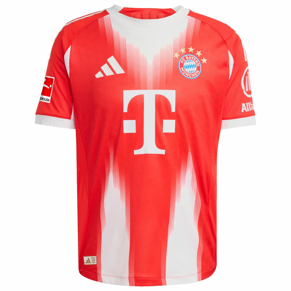 Adidas Jamal Musiala Bayern Munich Home 2025/26 Player Jerseys - Red