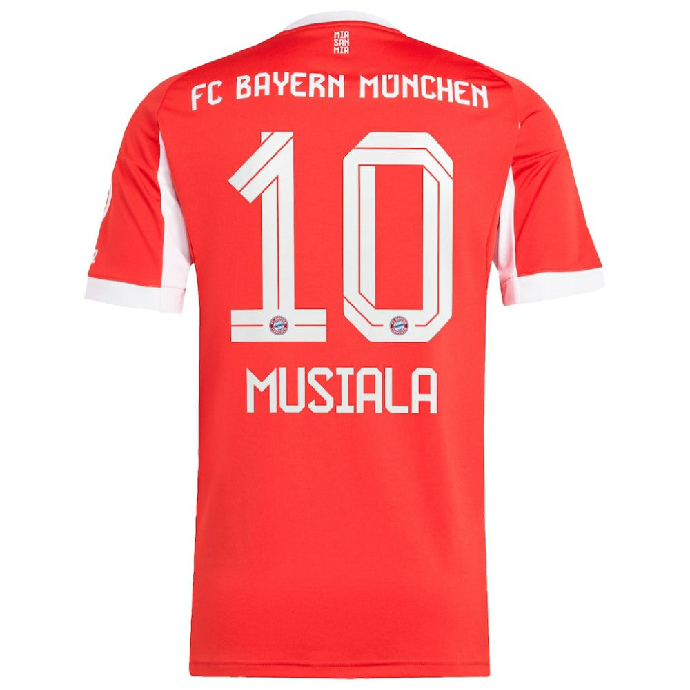 Adidas Jamal Musiala Bayern Munich Home 2025/26 Replica Player Jerseys - Red