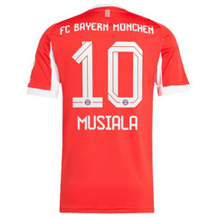 Adidas Jamal Musiala Bayern Munich Home 2025/26 Replica Player Jerseys - Red