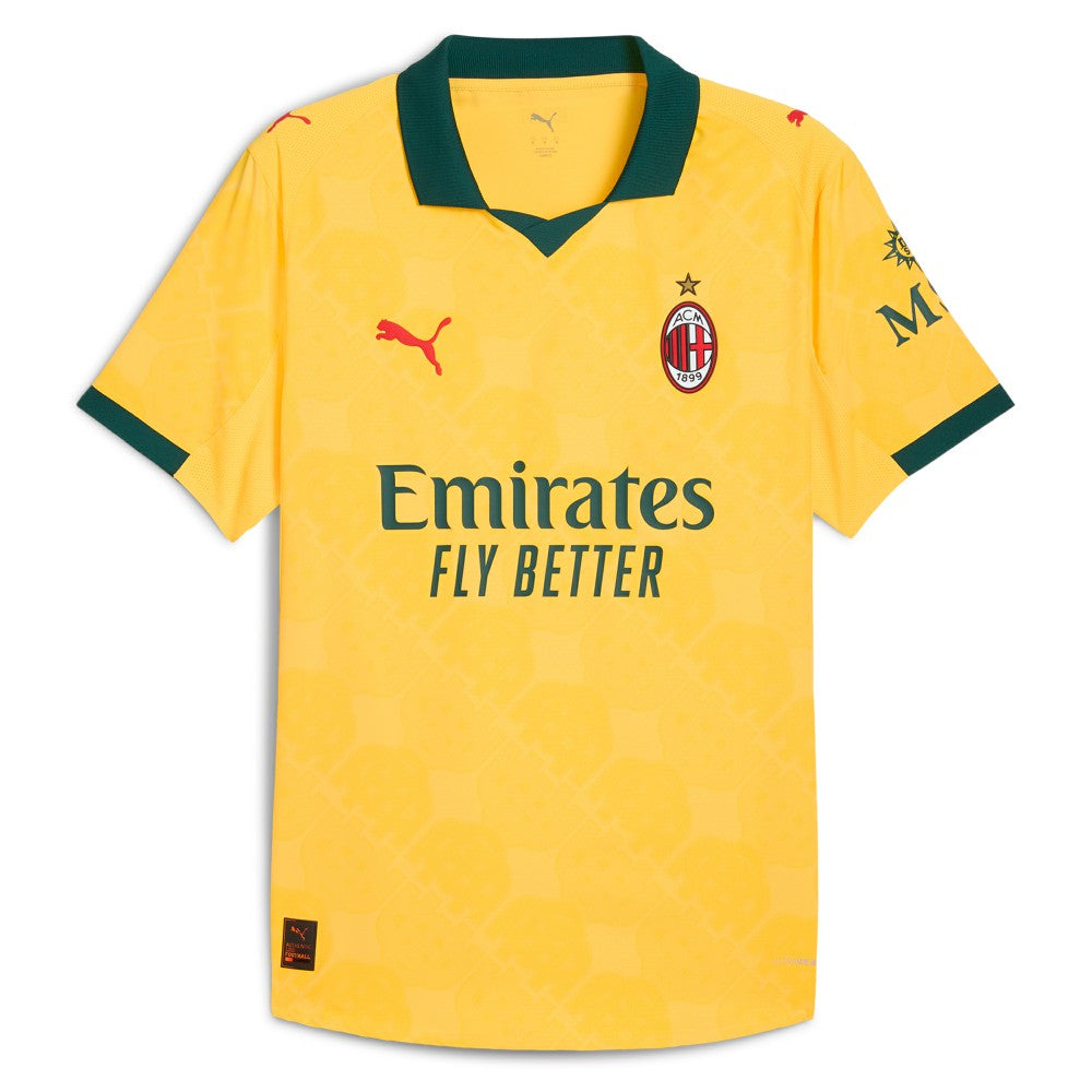 Puma AC Milan 2025/26 Third Jerseys - Yellow