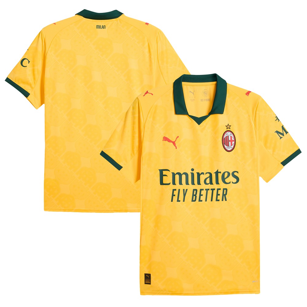 Puma AC Milan 2025/26 Third Replica Jerseys - Yellow