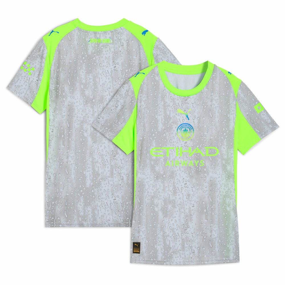 Puma Manchester City Women's 2025/26 Third Replica Jerseys - Green/Neon Green