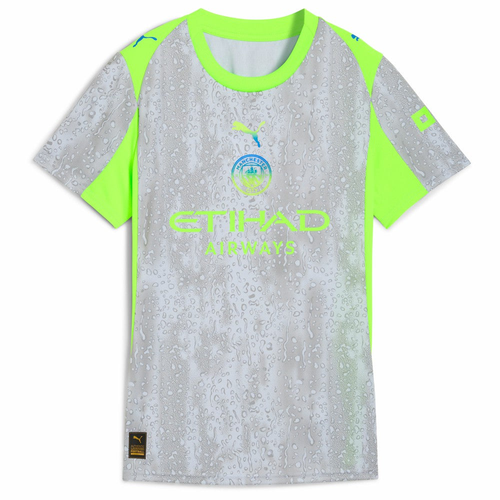 Puma Manchester City Women's 2025/26 Third Replica Jerseys - Green/Neon Green