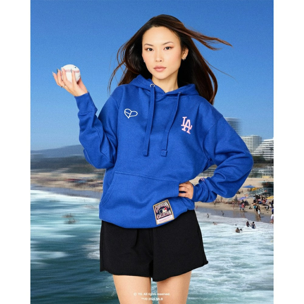 Los Angeles Dodgers Mitchell & Ness x BLACKPINK  Pullover Hoodie Online