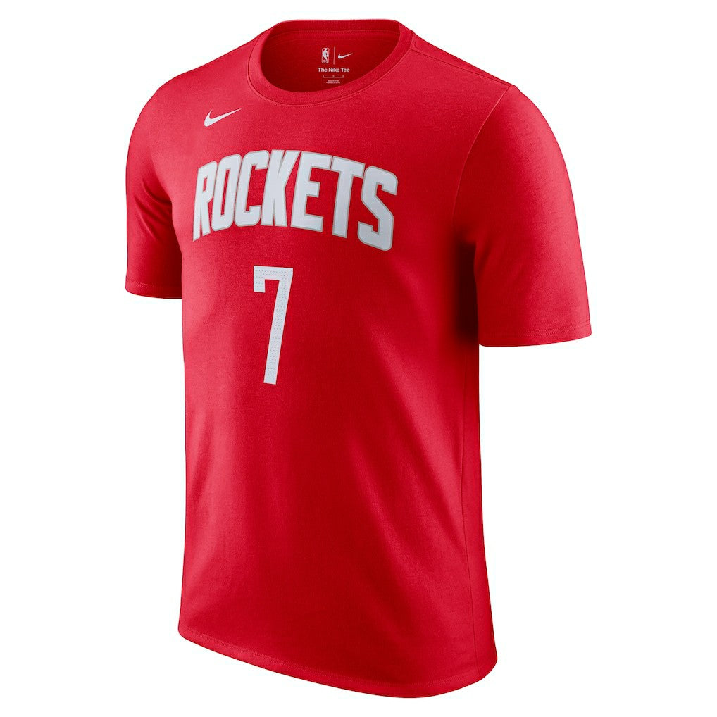 Nike - Kevin Durant Houston Rockets Icon Edition Name & Number T-Shirt - Red