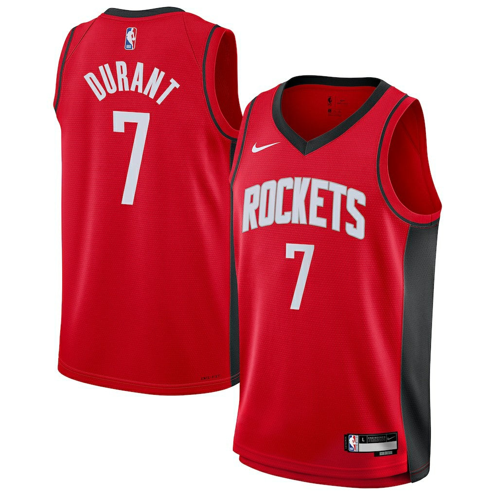 Nike - Kevin Durant Houston Rockets Youth Swingman Jersey - Icon Edition - Red