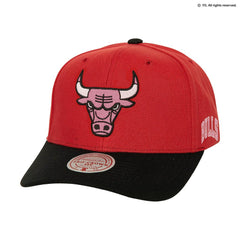Mitchell & Ness - Chicago Bulls x BLACKPINK Pro Crown Snapback Hat - Red - Limited Edition