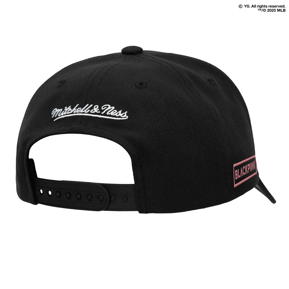Los Angeles Dodgers Mitchell & Ness x BLACKPINK  Pro Crown Snapback Hat On Sale