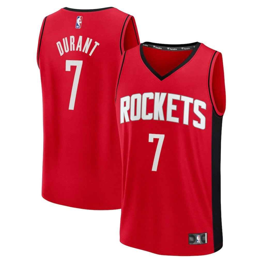 Fanatics - Kevin Durant Houston Rockets Fast Break Replica Player Jersey - Icon Edition - Red