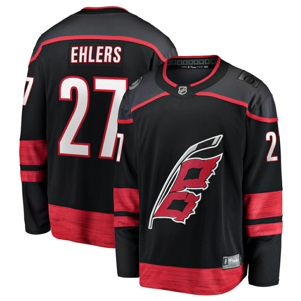 Nikolaj Ehlers Carolina Hurricanes - Fanatics Home Breakaway Jersey Black