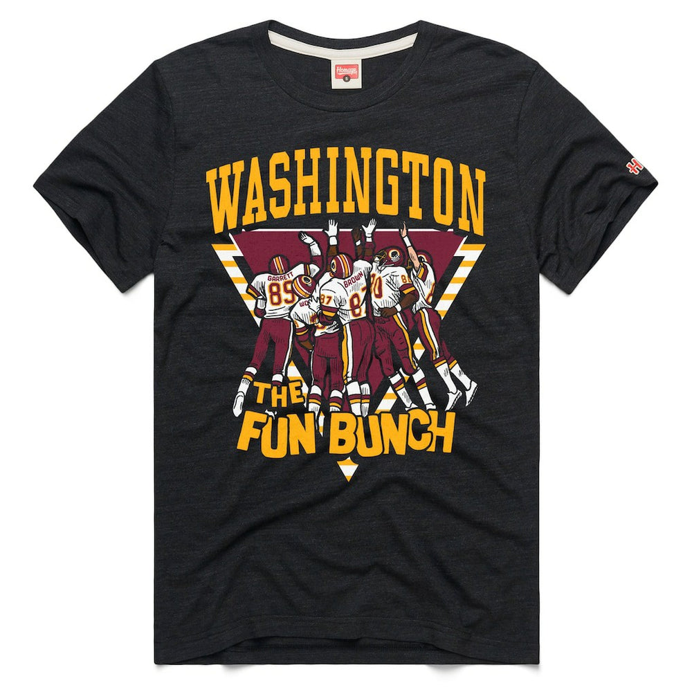 Washington Commanders Homage The Fun Bunch Tri-Blend T-Shirt Charcoal - NFL