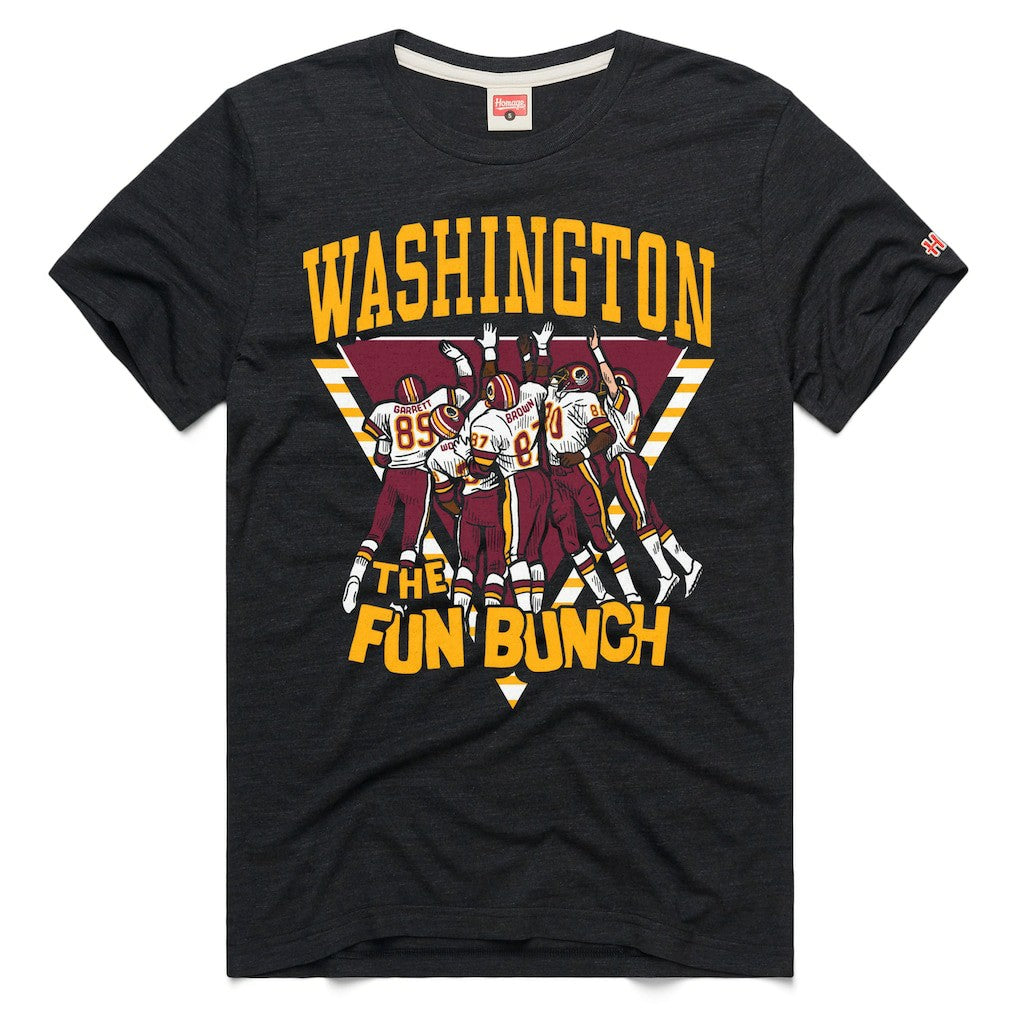 Washington Commanders Homage The Fun Bunch Tri-Blend T-Shirt Charcoal - NFL