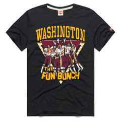Washington Commanders Homage The Fun Bunch Tri-Blend T-Shirt Charcoal - NFL