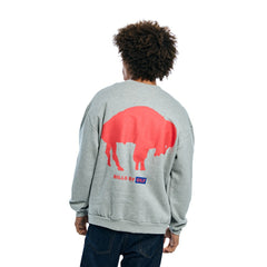 Buffalo Bills Golf Wang Unisex Sweatshirt Heather Gray - NFL