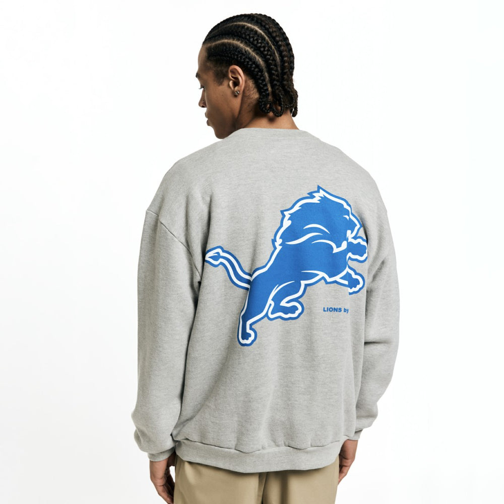 Detroit Lions Golf Wang Unisex Sweatshirt Heather Gray - NFL