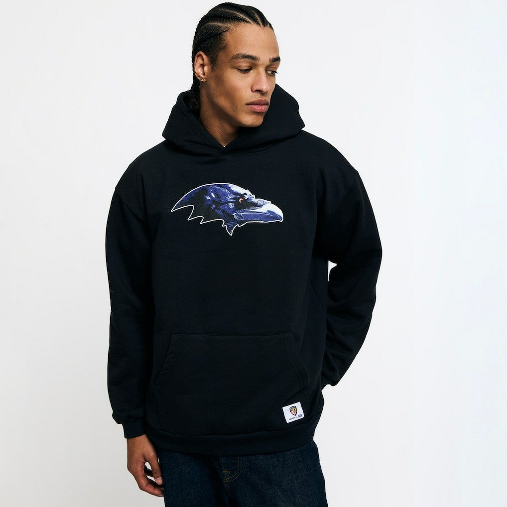 Baltimore Ravens Golf Wang Unisex Cutout Hoodie Black - NFL