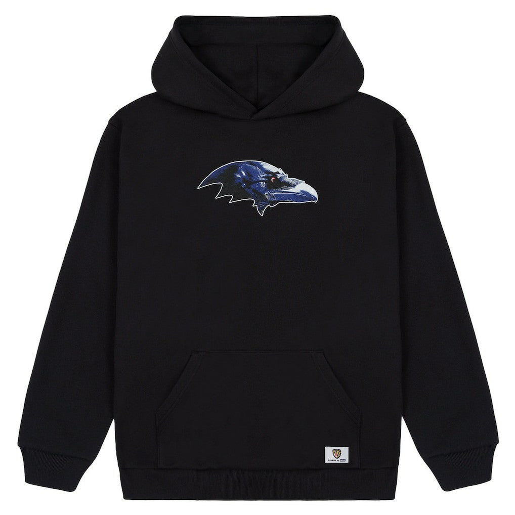 Baltimore Ravens Golf Wang Unisex Cutout Hoodie Black - NFL