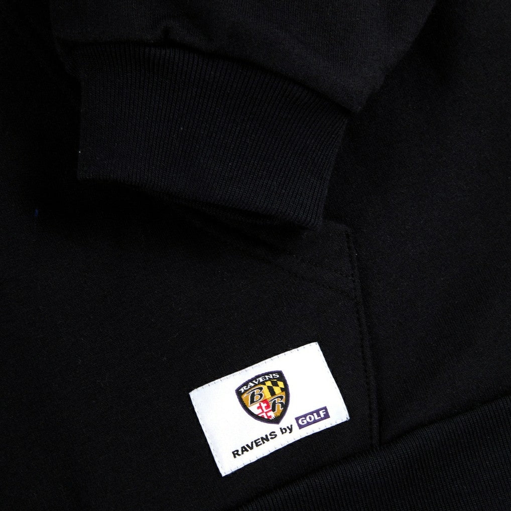 Baltimore Ravens Golf Wang Unisex Cutout Hoodie Black - NFL